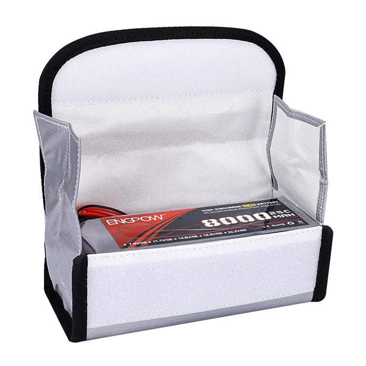 Fire Resistant Li-Po Guard Charge Storage Collection Organizer RC LiPo Battery Fireproof Explosionproof Safe Bag