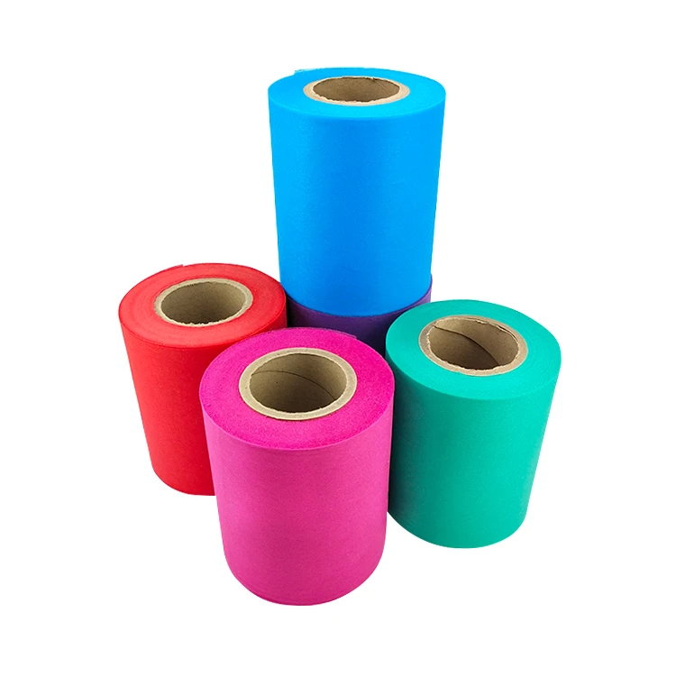 100% virgin PP Spunbond Nonwoven Fabric recycled customized colors upholstery raw material supplier