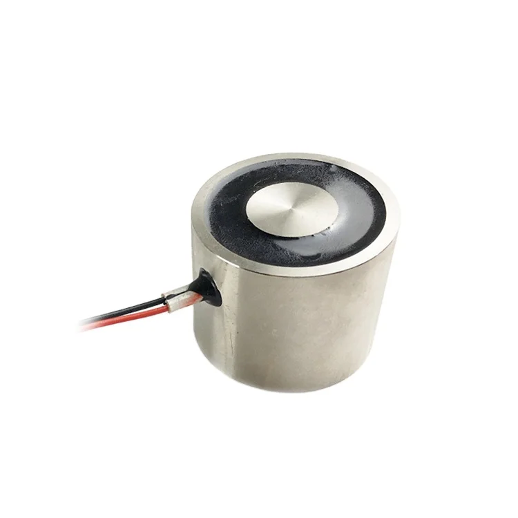 Well Performance XH4942 24v Mini Permanent Electromagnet Coil Round Opposite Electromagnet