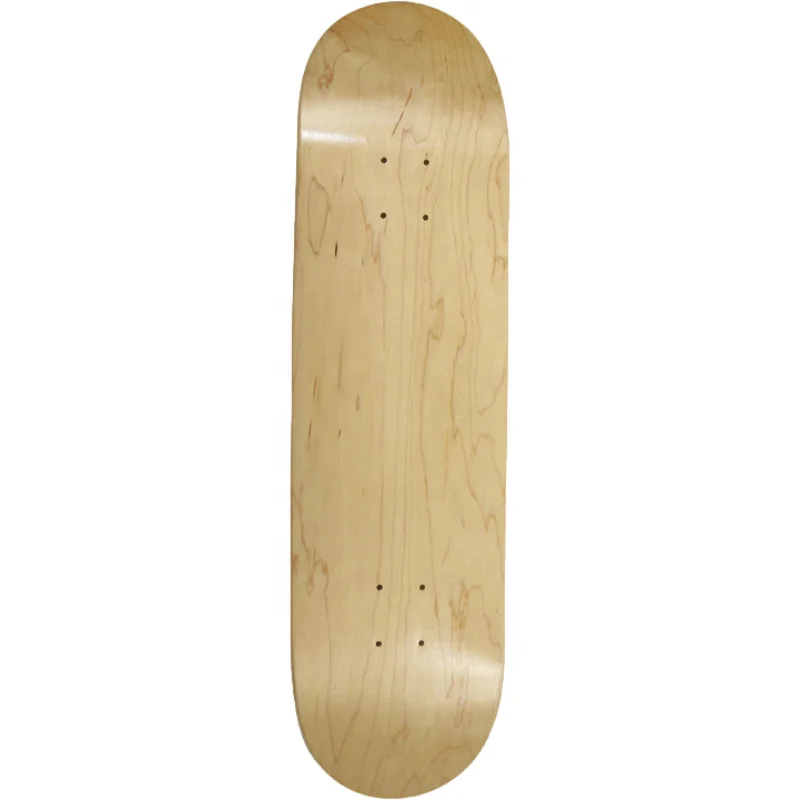 High Quality 7ply 100% Canadian Maple Deck Skateboard blank veneer for Adults