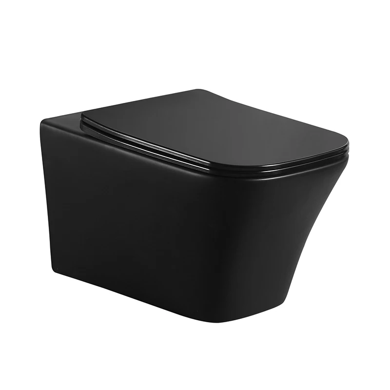 water efficient rimless colored wall mounted toilet bowl p trap wall outlet closet sanitaryware bathroom