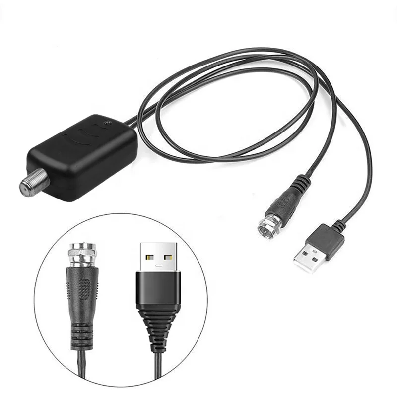 TV antenna Signal Amplifier Booster Convenience And Easy Installtion Digital HD For Cable TV For Fox Antenna HD Channel 25DB