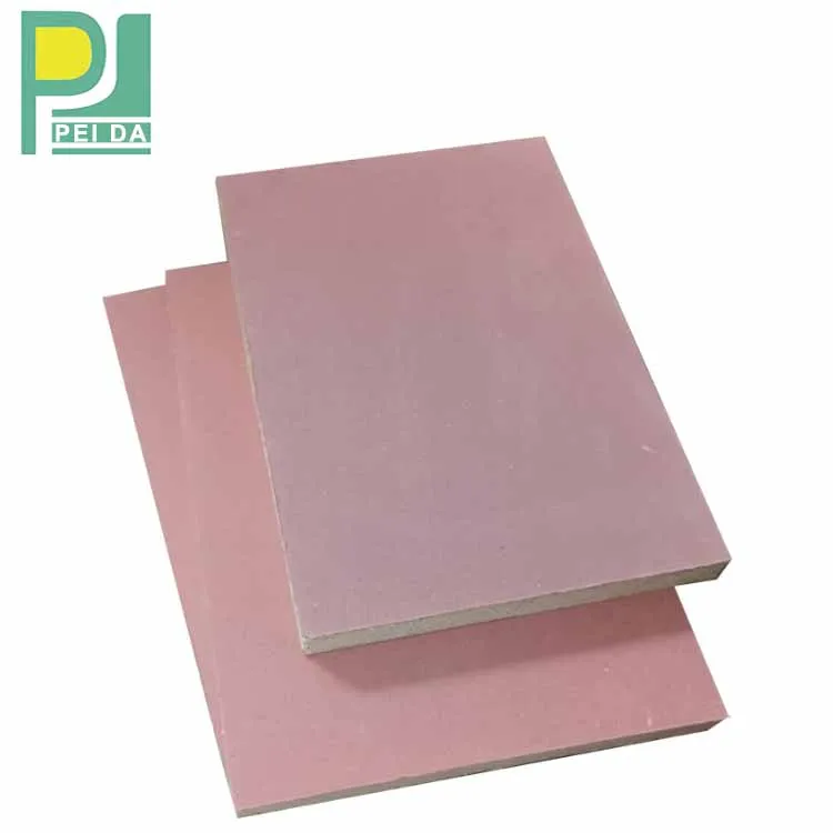 High Quality Plasterboard Fireproof Gypsum Board 15mm Price