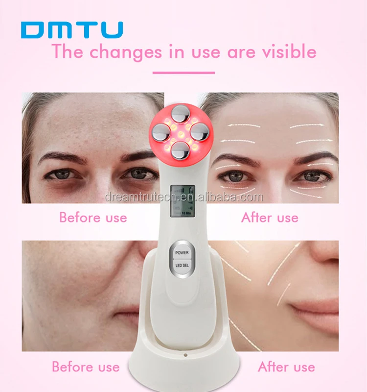 DMTU био лифтинг портативный microcurrent face lift машина