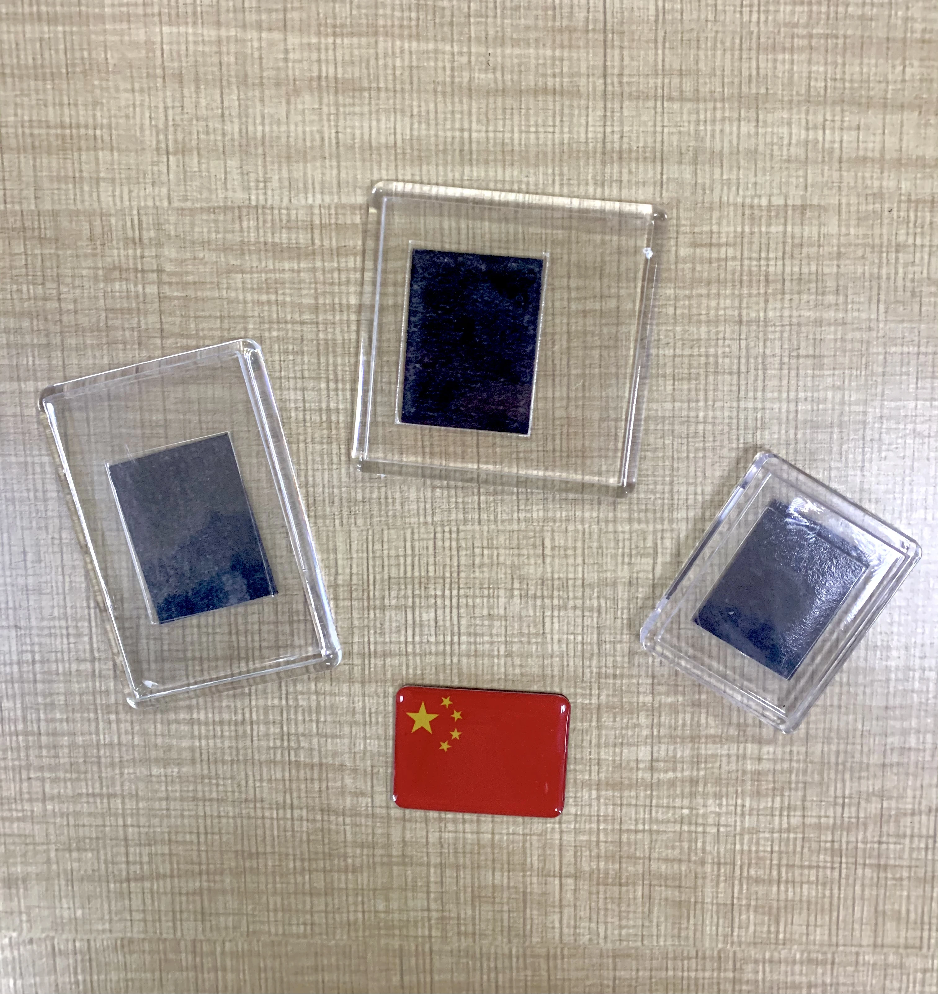 Customized Acrylic Gift Fridge Magnets Tourism Souvenirs Acrylic Photo Frames