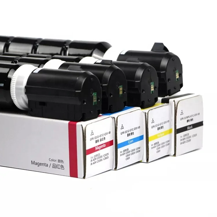 C-EXV62 NPG86 GPR64 Black Copier Toner Cartridge For Canon DX4845 4843 4825