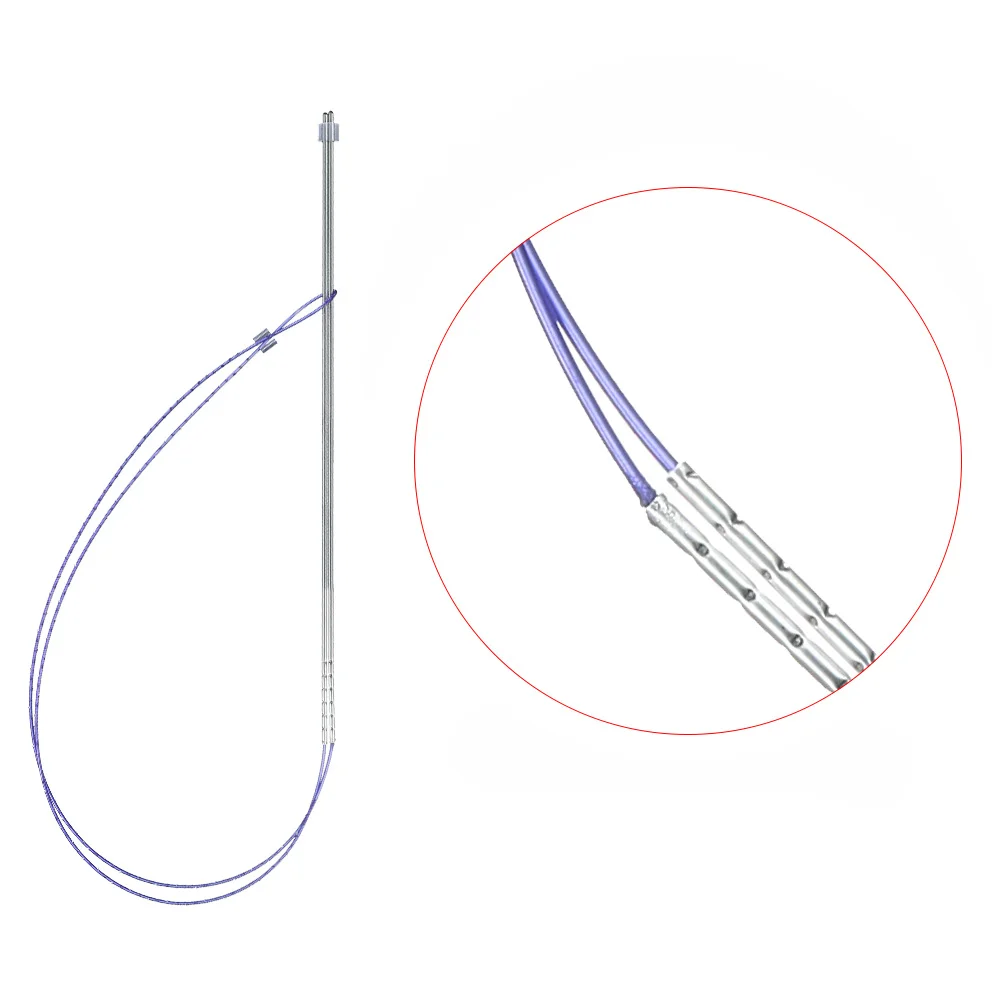 Korean Hot Products 20G 300mm Pdo Thread Double Needle Cog Thread With Sharp Needle