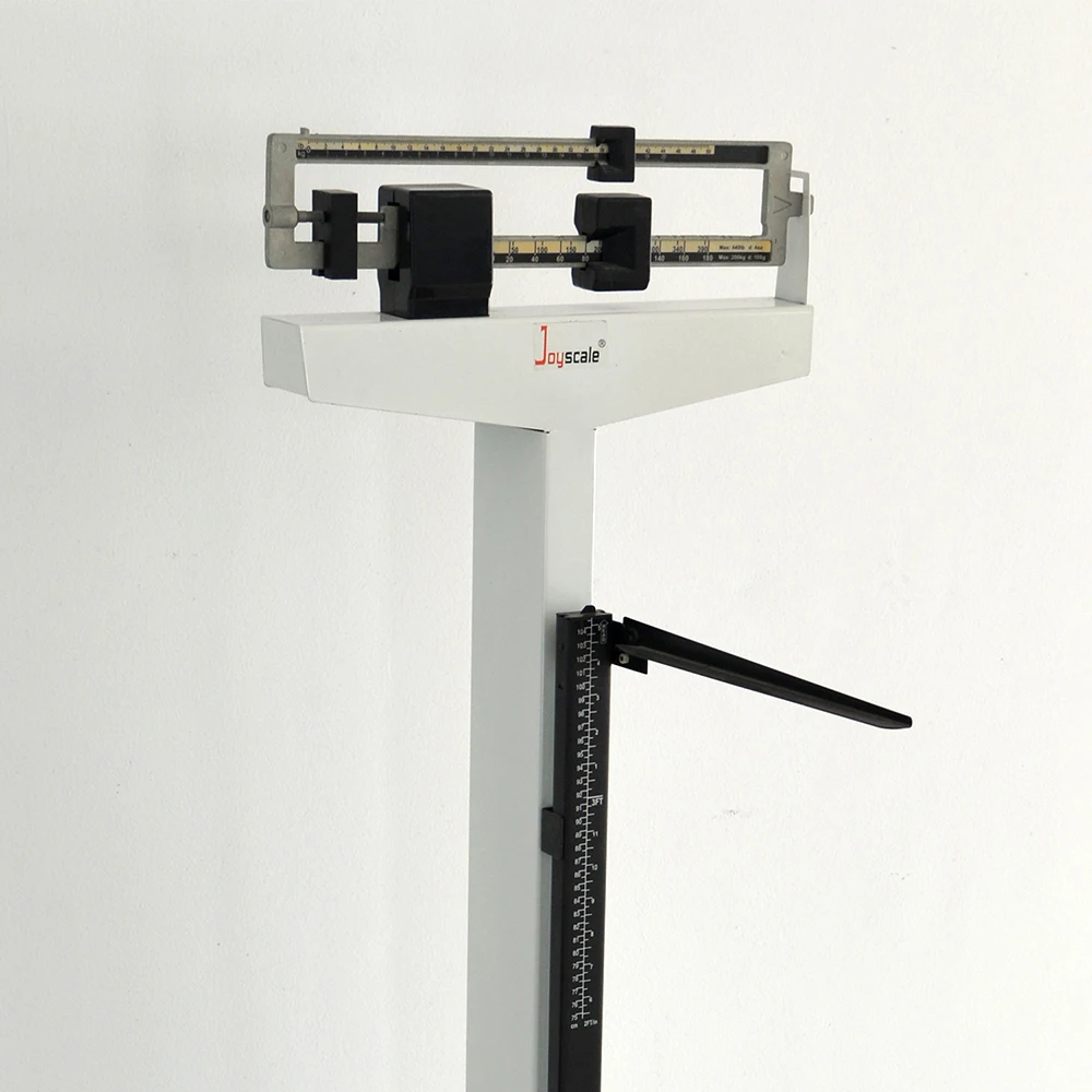 
Detector Style Mechanical 350lb Physician Medical Hospital Height and Weight Measuring Scale with Height Rod 