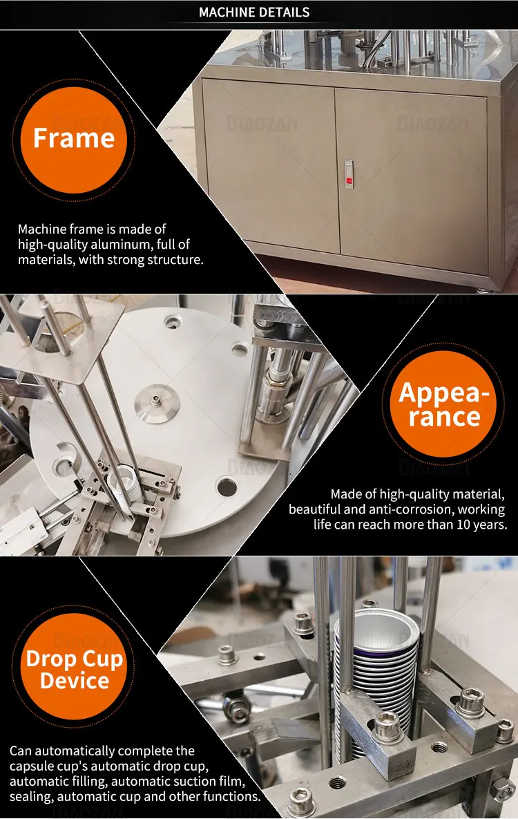 Lavazza Capsule Filling and Sealing Machine