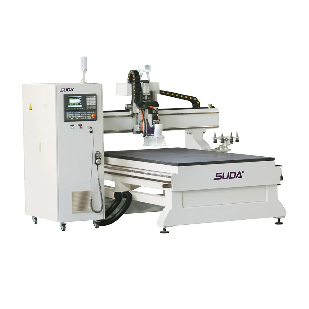 
SUDA High Accuracy MG1325 ATC CNC Router machine for cutting and engraving on wood 