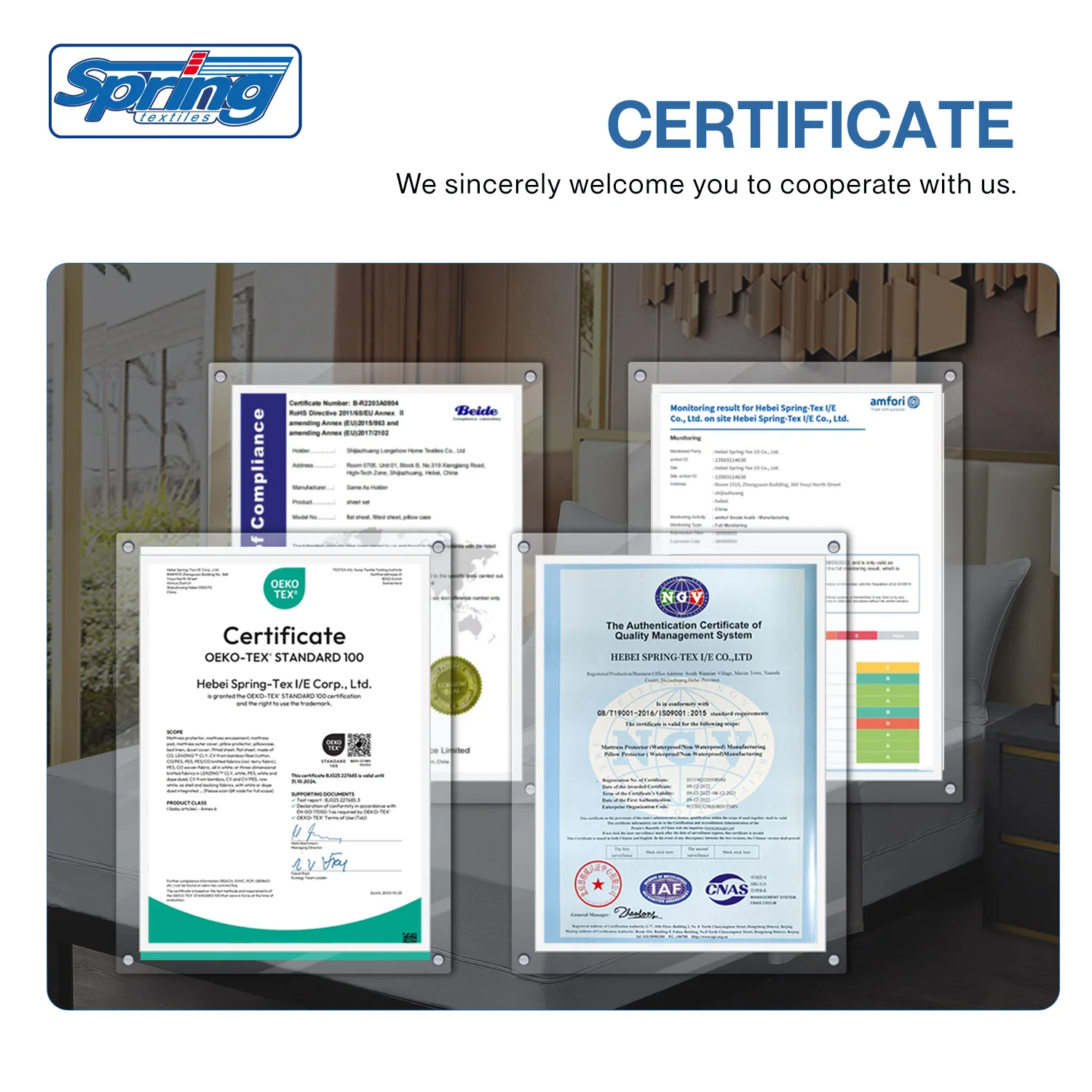 Twin Size Zippered Bed Bug Mattress Protector Water Proof imperméable Anti Fluid Mattress Encasement