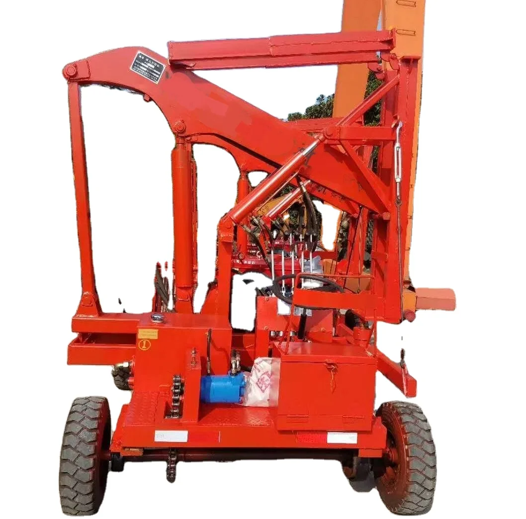 XDEM YD230 Highway Guardrail Post Hammer Diesel Hydraulic Road Fence Post Pile Driver for Sale