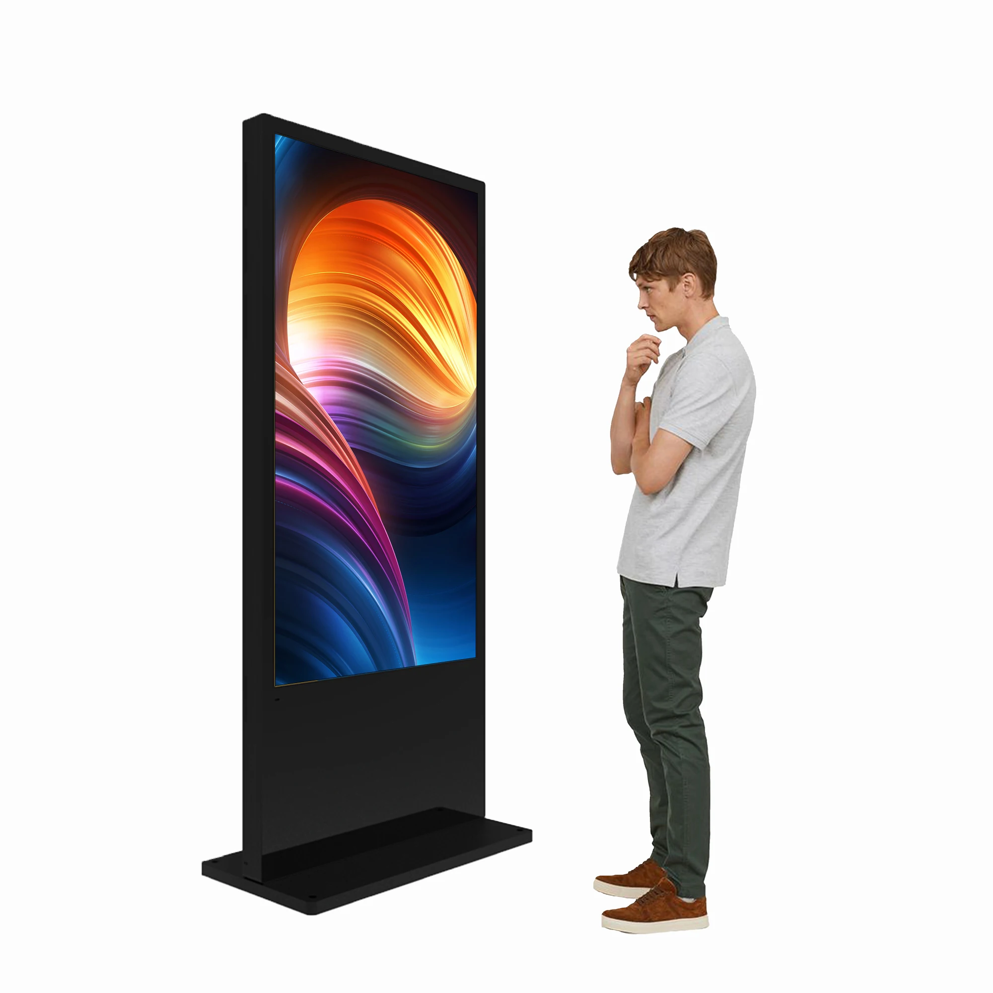 Aluminum Advertising LED outdoor screen display outdoor LED Display TOTEM screen mupi LED SMD