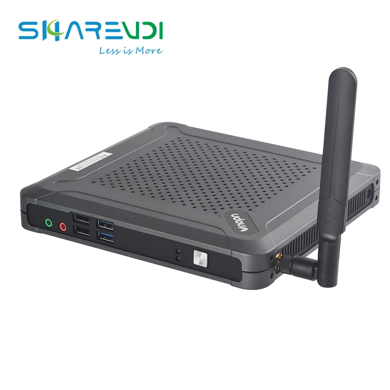 
 Самый дешевый Barebone i3 i5 i7 безвентиляторный мини ПК настольный компьютер 1080P HD медиаплеер  