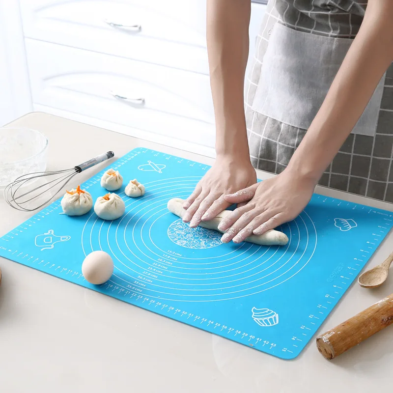 Brand New Silicone Baking Mat Dough Kneading Pad Large Silicone Pastry Baking Mats With Measurements