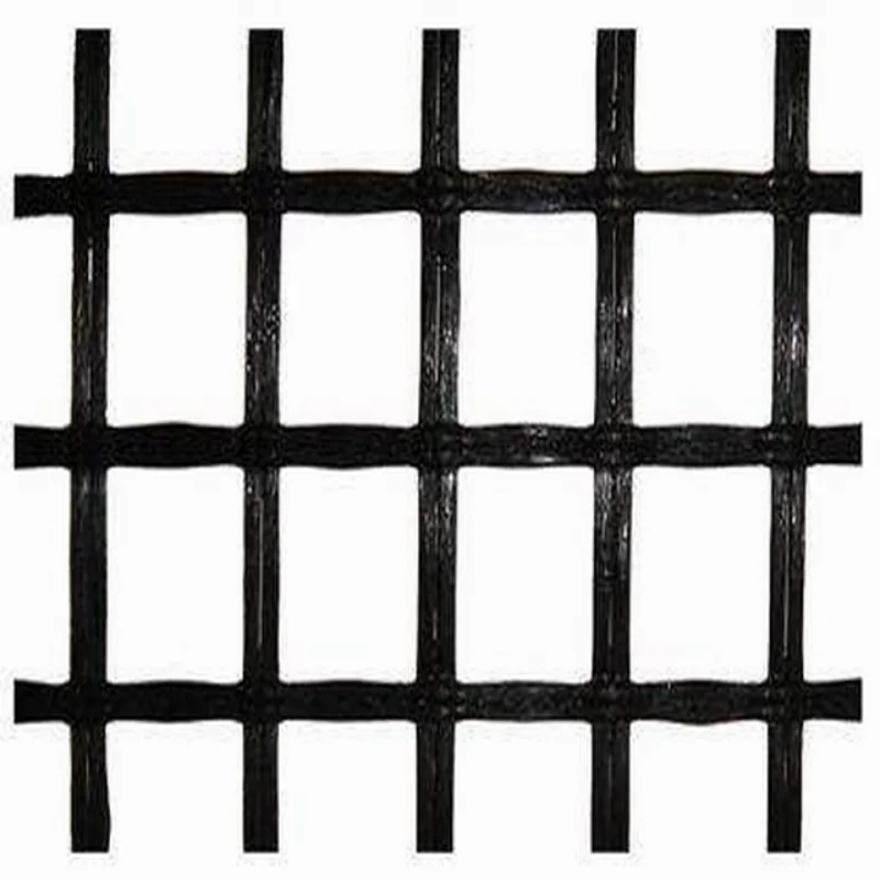Fiberglass Geogrid high strength Glass Fiber Mesh Geo Grid For Road Reinforcement