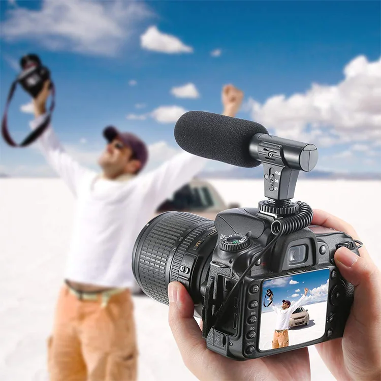 Цифровая камера аудио рекордер беспроводной воротник микрофон Youtuber Vlogging видео для мобильного