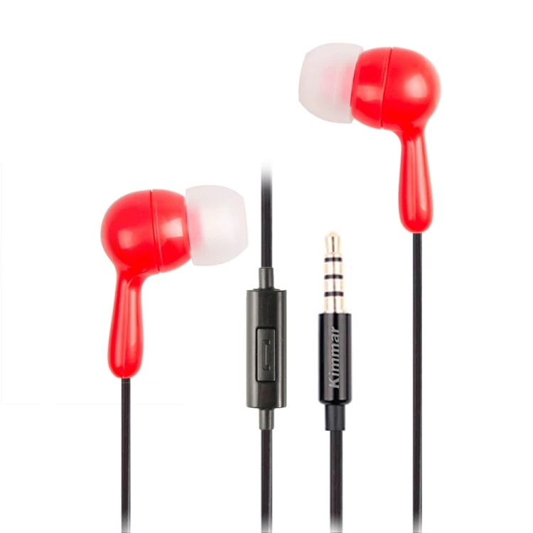 Lightweight waterproof IPX8 wired in-ear earphone  3.5mm stereo headphone for underwater sports/amusements