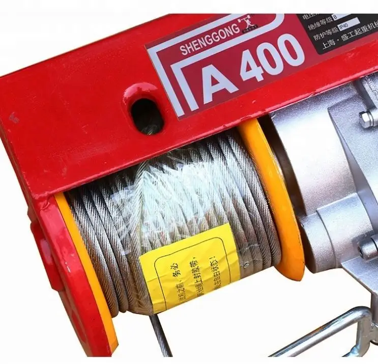 
Latest Wholesale Hoist Lift 1T Micro Electric Wire Hoist 