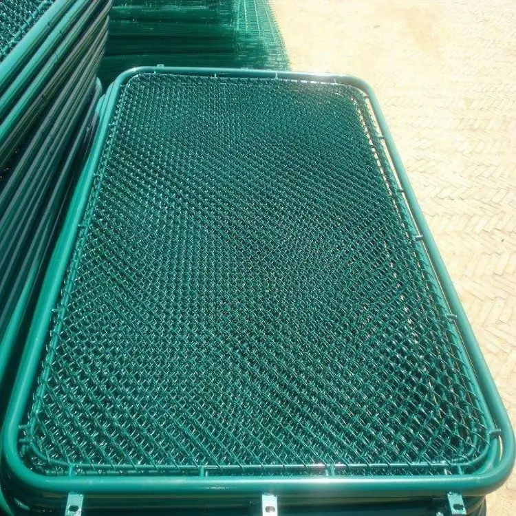 1.8 Hight Galvanized Mesh Fence Price Steel Wire Chain Link Fence