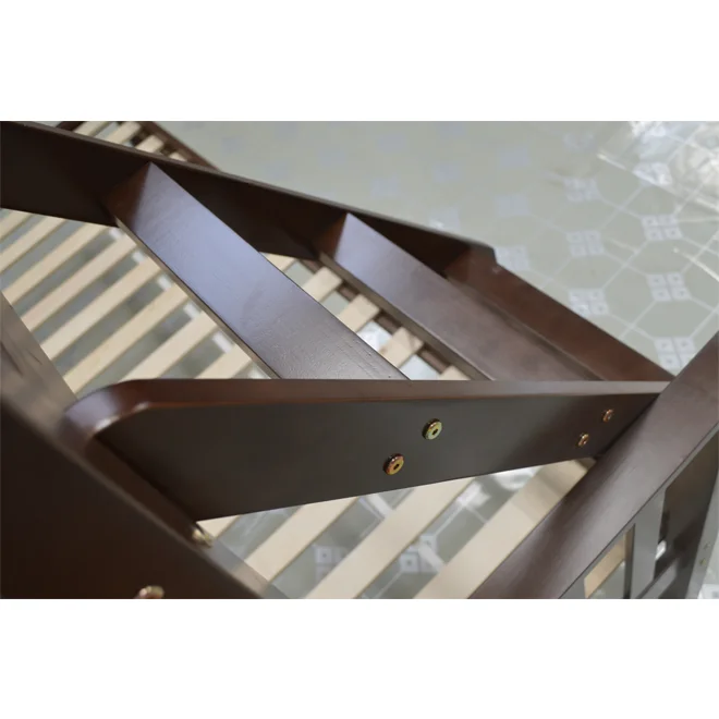 
NO.KA532-B Popular Solid Wood Triple Bunk Bed Children bed 