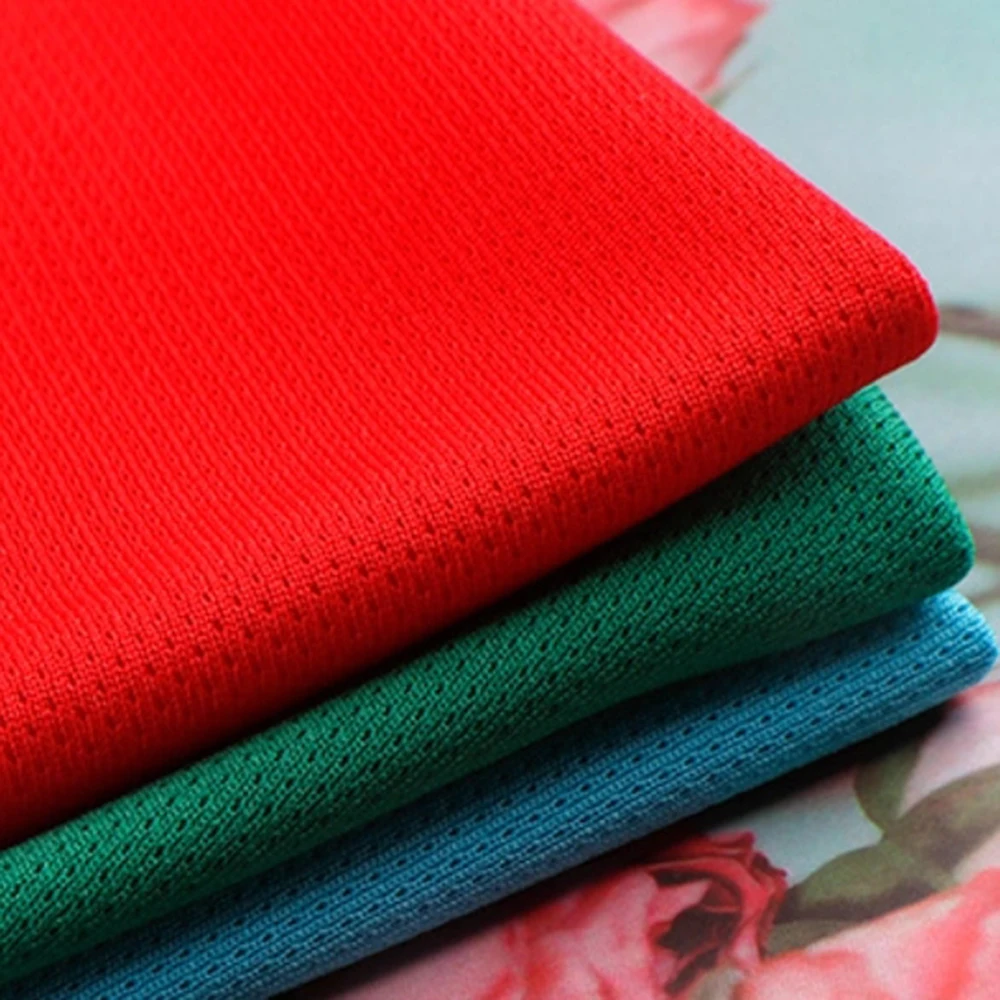 FREE SAMPLE Factory Direct Sale 100% Polyester Sport Antibacterial Knitted Fabric for T-Shirt