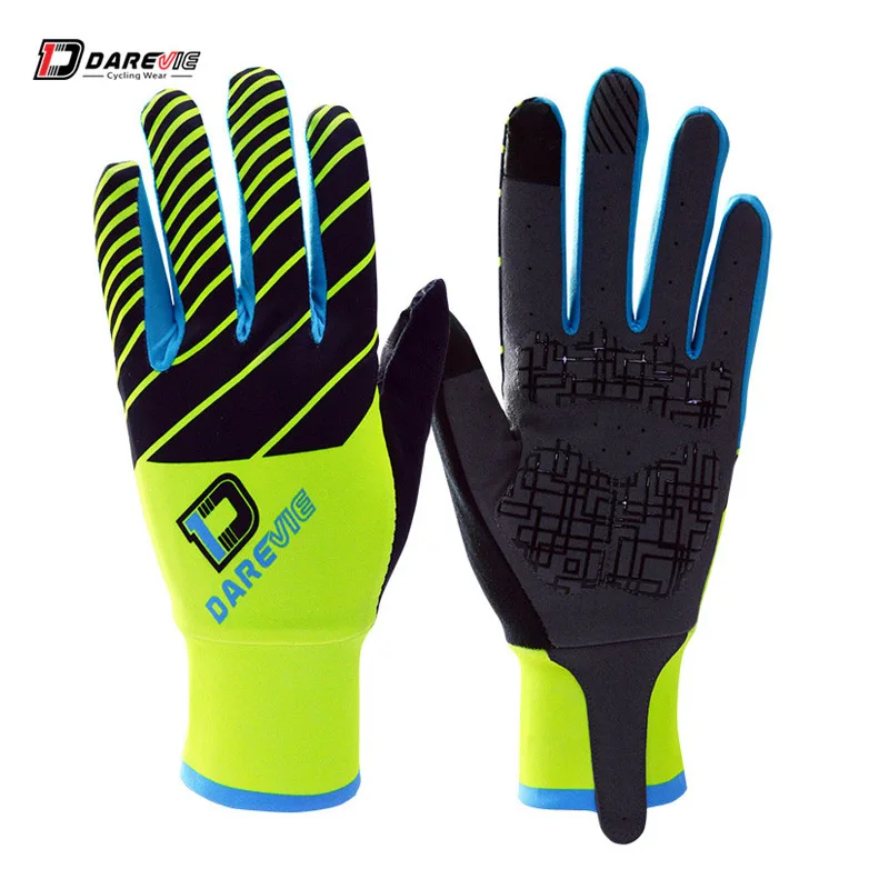 Custom Durable Waterproof  Mtb Grip Cycling Gloves Full Finger  Downhill Gloves for Men
