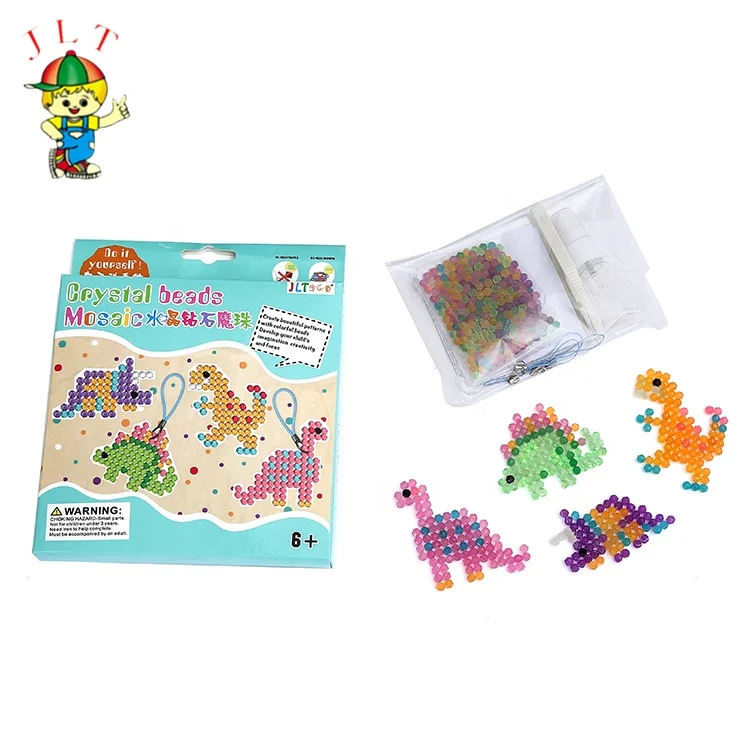 Wholesale Popular Toy Water Beads Educational Toys 3d Diy Craft Kit Dinosaur Painting Kit