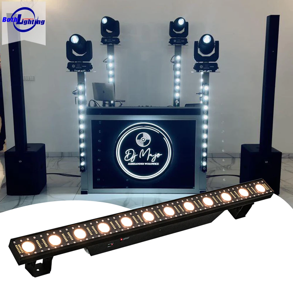 Both Lighting PIXEL BAR 5050 RGB LED Wash/Strobe/Blinder Linear Bar professional stage lighting led strip pixel bar wall washer