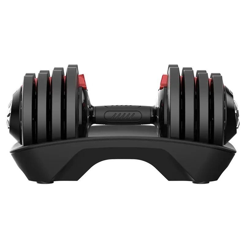 Home Gym Body Workout Exercise Fitness Strength Training 18Kg 40LBS Quick Weight Adjusting Dumbbells Adjustable Dumbbell Set