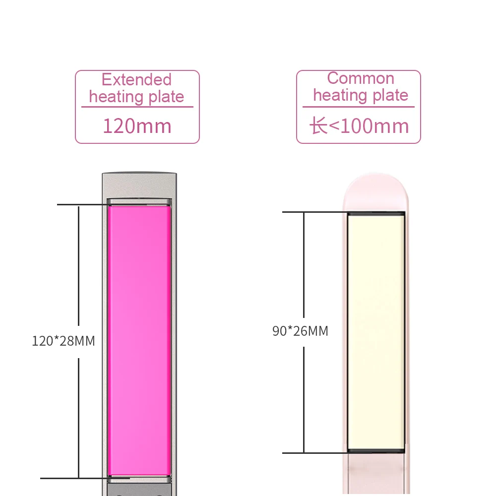 Best selling hair flat iron ceramic tourmaline hair straightener curling iron with 60-minute automatic shutdown for long hair