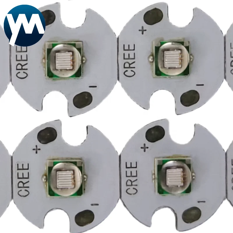 SMD 5050 XML светодиодный Диод T6 8 Вт 10 фонарик чип 395NM УФ высокой мощности Светодиодный излучатель