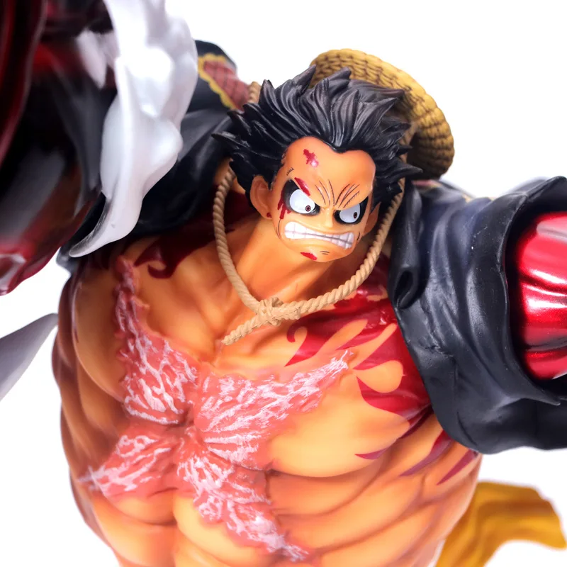 Аниме One Piece Gear четвёртая P.O.P XXL Обезьяна D Луффи ПВХ экшн-фигурка коллекционные