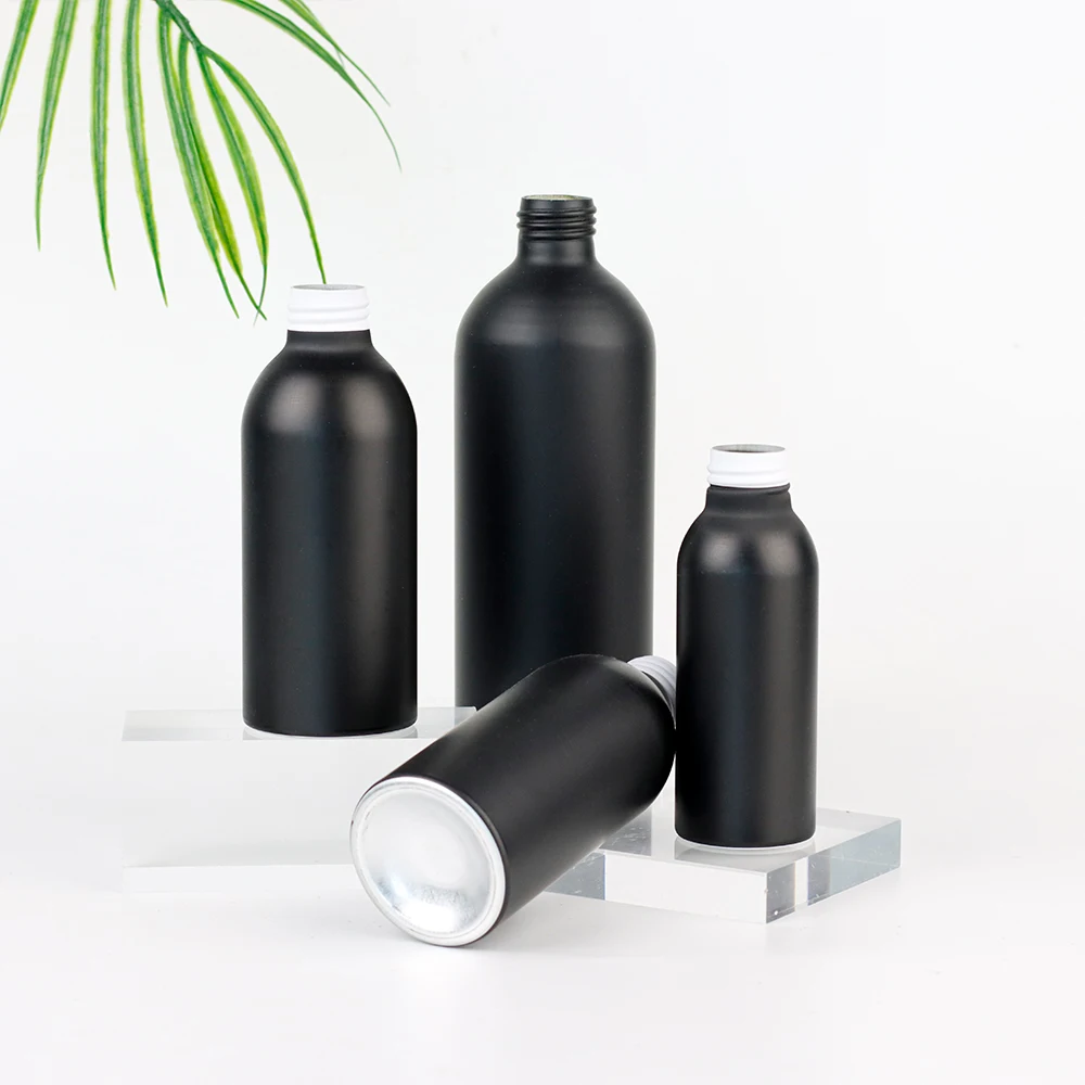 Beautiful design 5ml empty aluminum travel perfume atomizer shampoo conditioner refillable spray for bottles