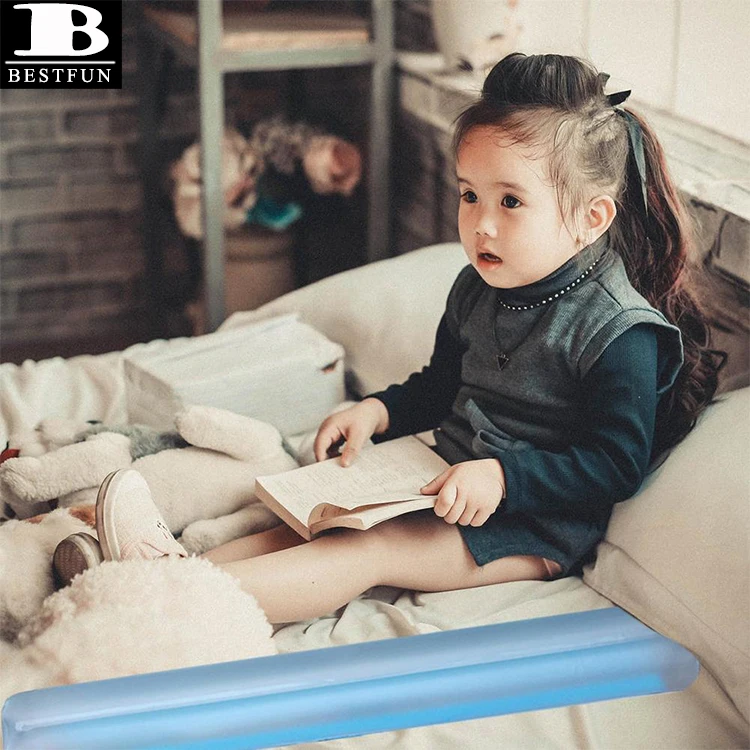 Bed Rails Bumpers for Toddlers Inflatable Water Resistant Safety Non Slip Bed Guardrail Crib Rail for Baby Home Travel