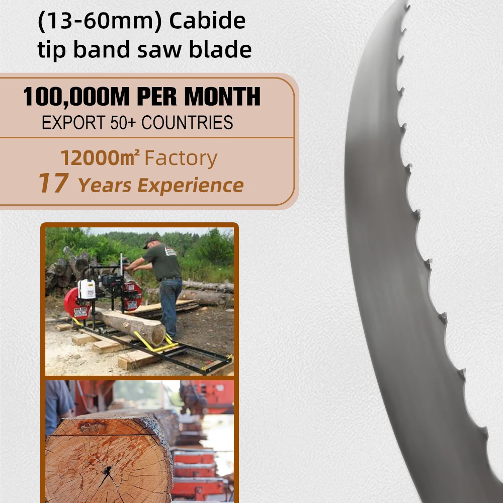 Dachuan Brand Carbide-tipped Band saw blade 16x0.8mm for sawing hard wood