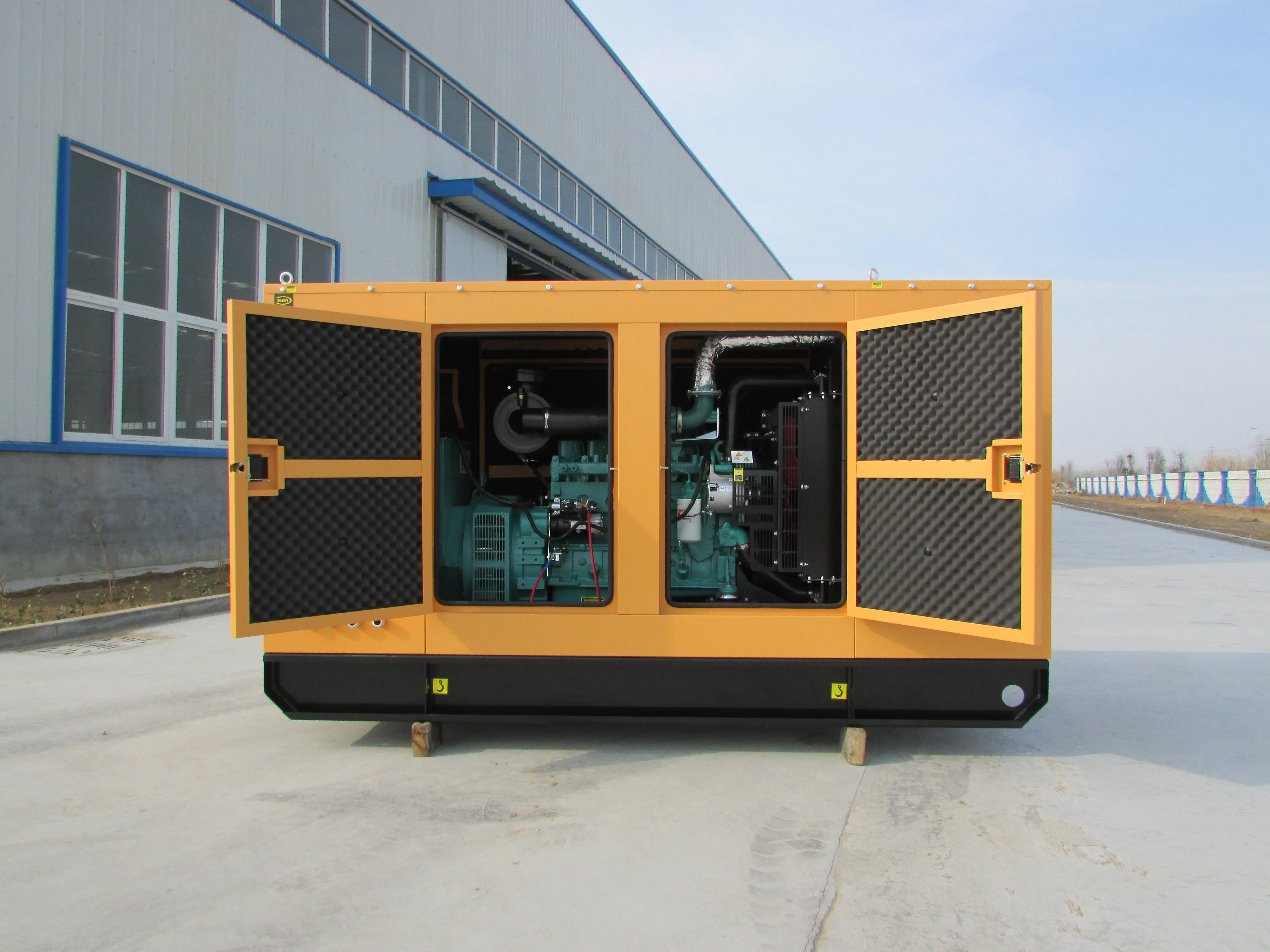 hot sell 30% off soundproof electric 125kva 150 kva 150kw weichai power diesel generator set