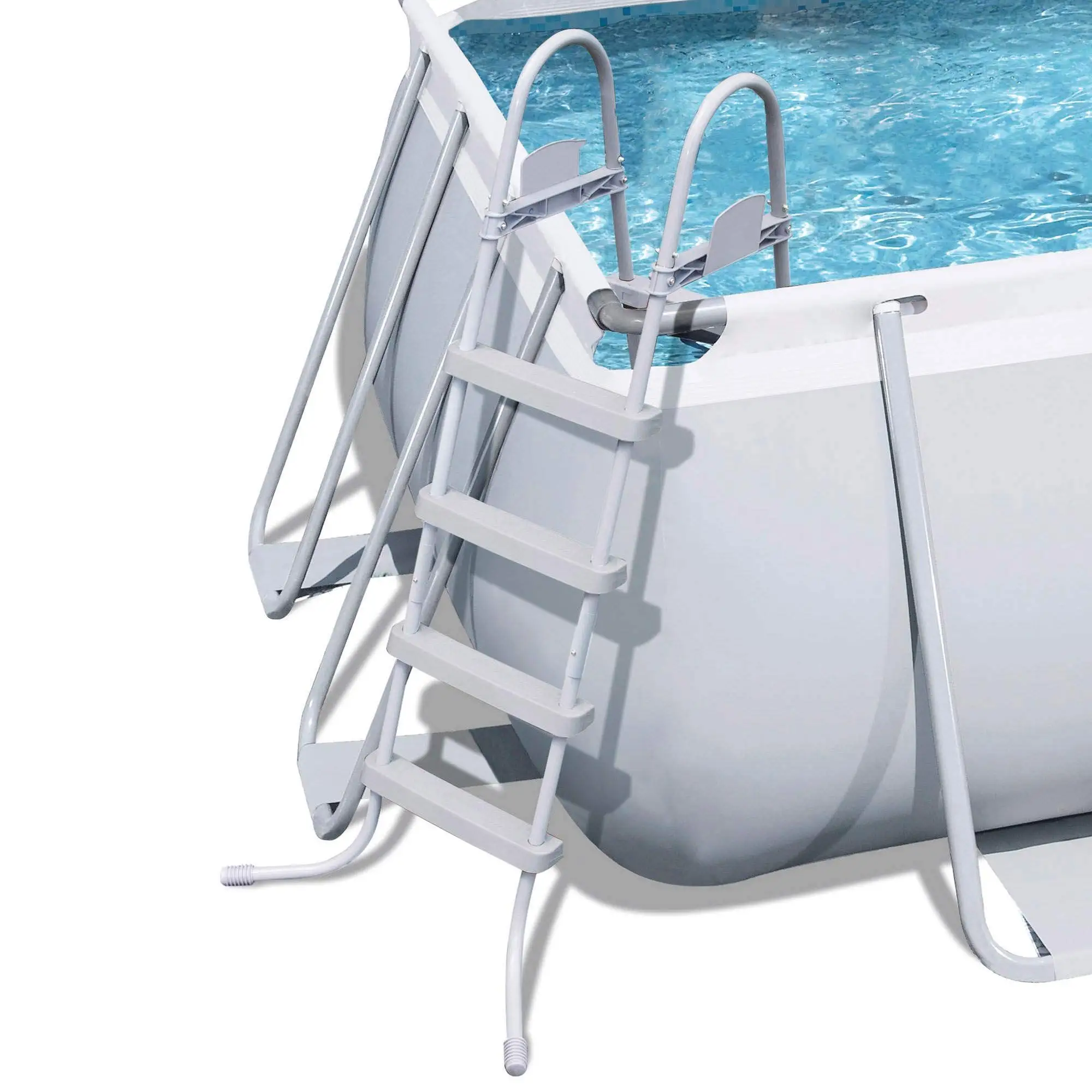 Outdoor Inflatable Rectangular Steel Frame Rectangular Easy Set Inflatable Swimming Pool Above Ground Pools For Family