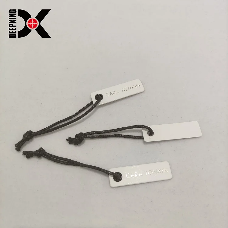 Рождественская ярлык для одежды из крафт-бумаги на заказ