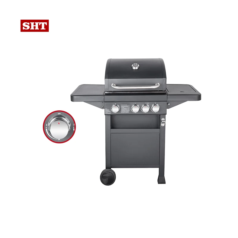 Commercial Barbecue Stainless Steel Gas Kitchen Island Outdoor Bbq Grill