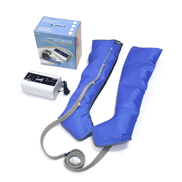 Senyang air compression system pump recovery boots therapy foot and leg massage for circulation