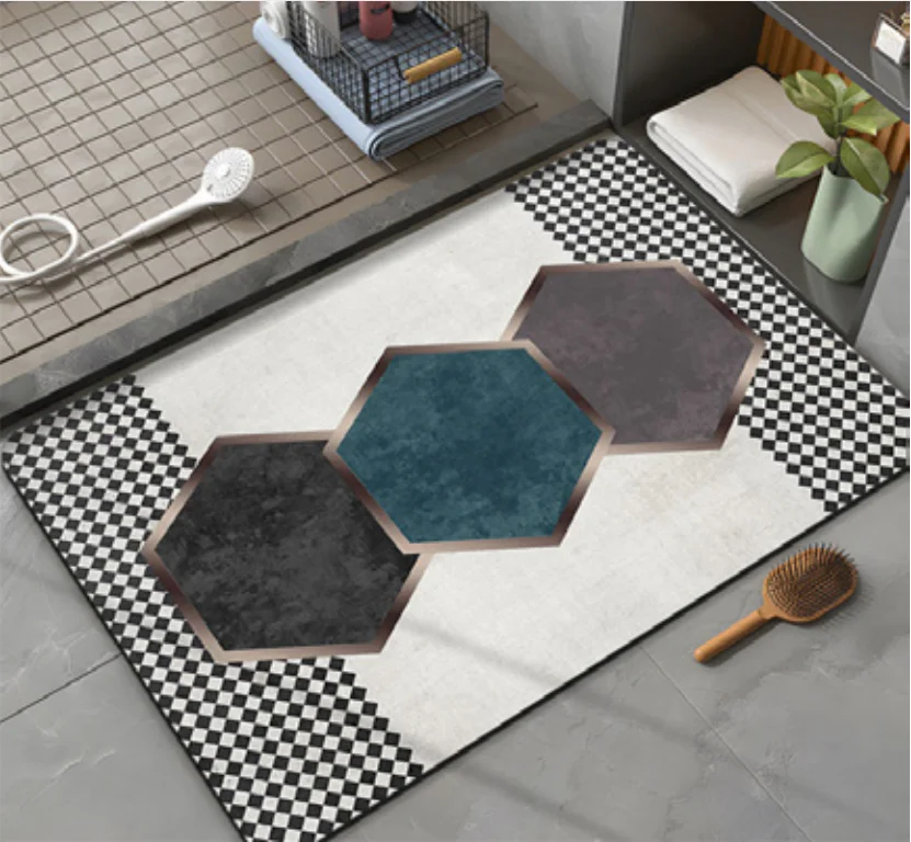 Wholesale diatomite bathroom door mat