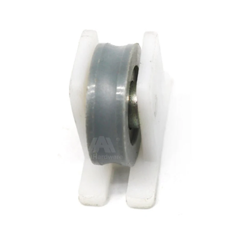 one-way wheel small sliding nylon  plastic roller 5020 window roller