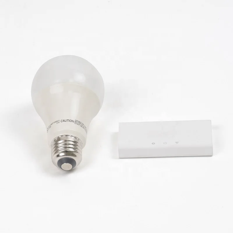 Wholesale North American Standard White Smart Light Bulb Dimmable UL FCC certified ZigBee hub required