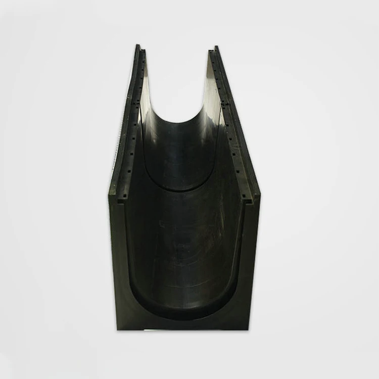Resin Concrete Gutter U-shaped Plastic Fast Drainage Channel For Pedestrian
