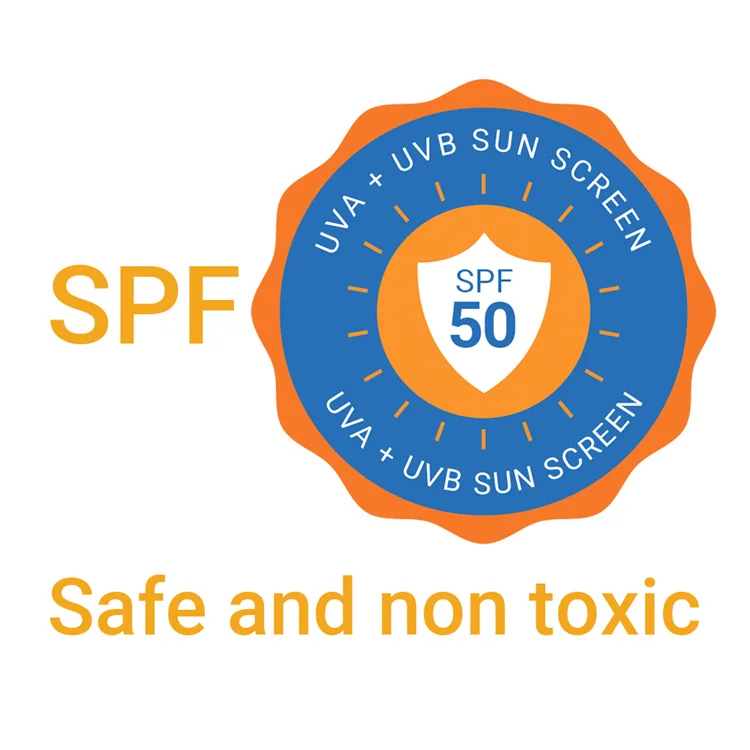 Custom Logo SPF 50 Skin Whitening Sun Protection Lotion Sunblock Moisturizing Facial Sunscreen