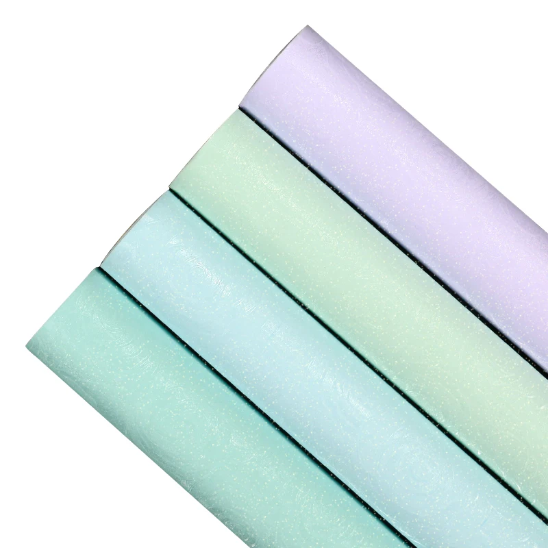 Hot Selling Flower Shop Packaging Packing Paper Good Price Glitter Decorative Bouquet Wrappers