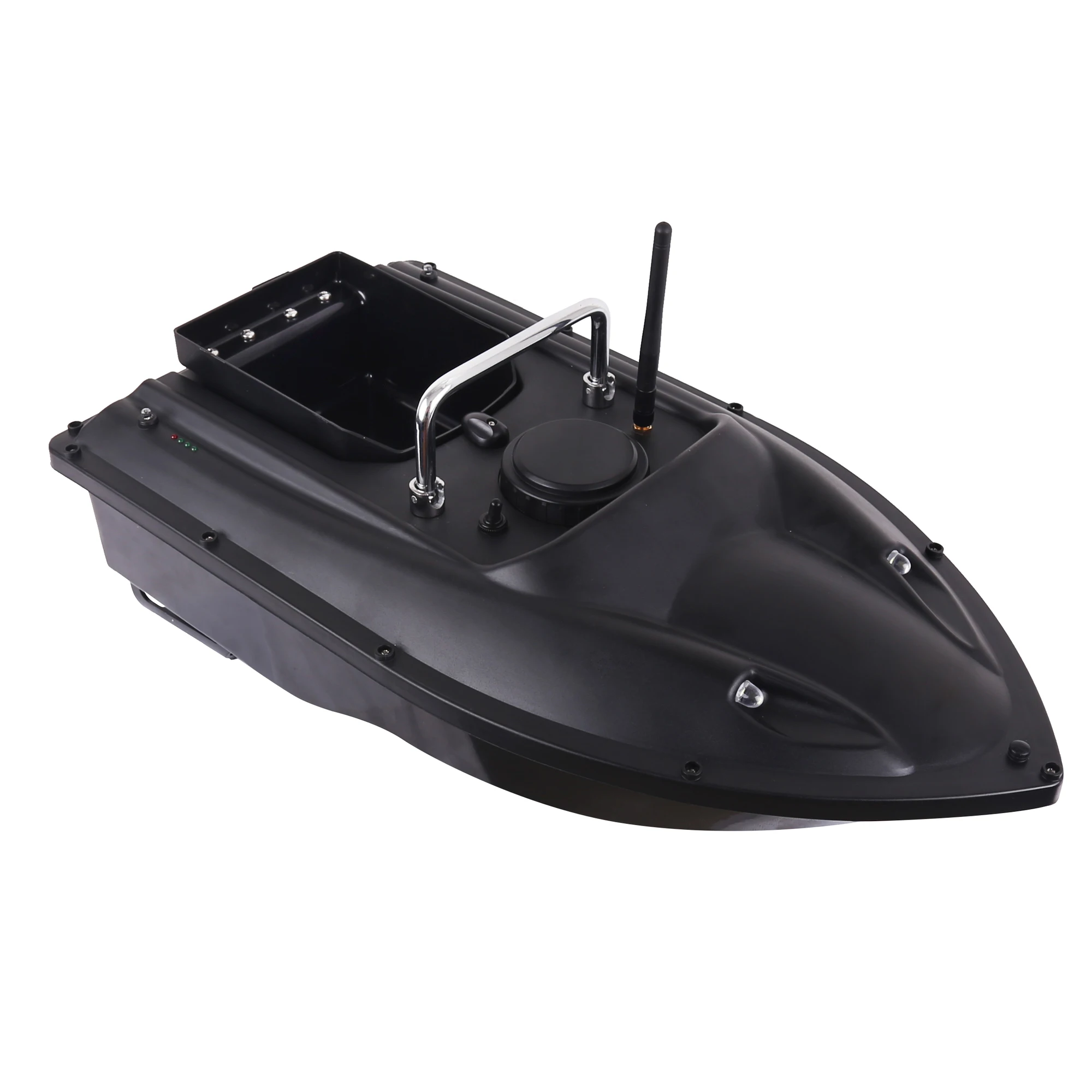 Stock in USA 12000 mAh large capacity rc fishing bait boat for carp fishing With night navigation light