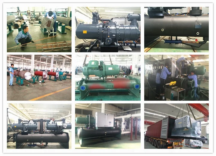 China factory supplier water cooled screw chiller
