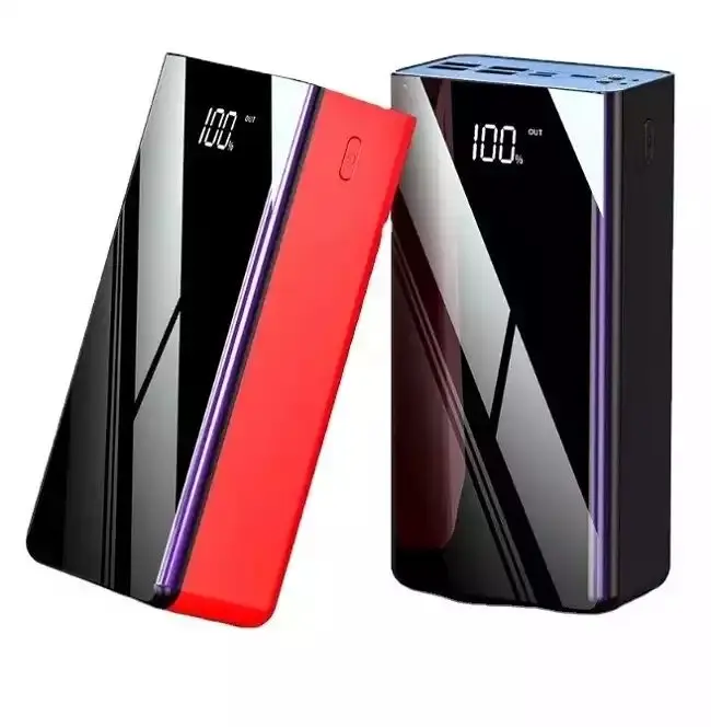 OEM Logo 50000mah Powerbank Larger Capacity Power Bank Portable 50000mah Power Banks Super Capacity Charger With Dual Led Lights